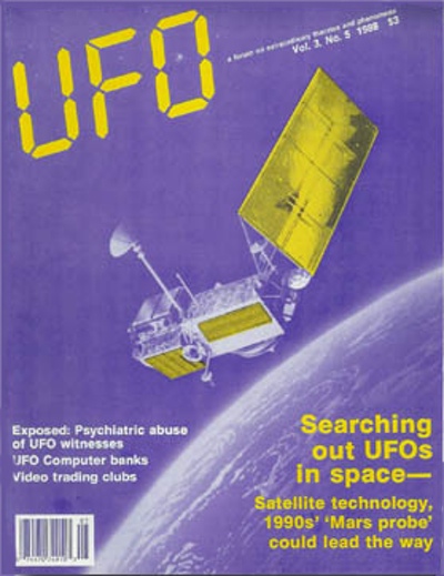 Cover of UFO Magazine, Volume 3, No. 5