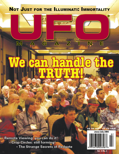 Cover of UFO Magazine, Volumn 19, No. 3
