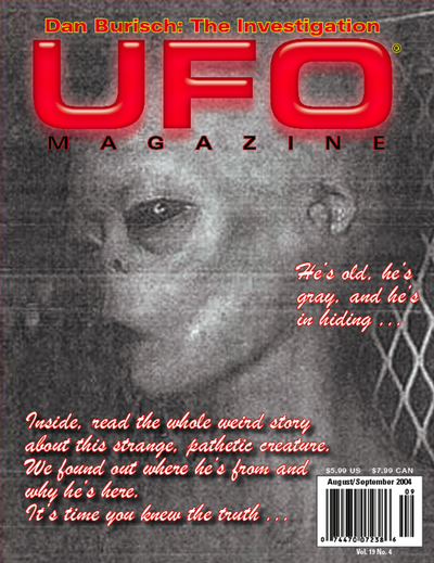 Cover of UFO Magazine, Volumn 19, No. 4
