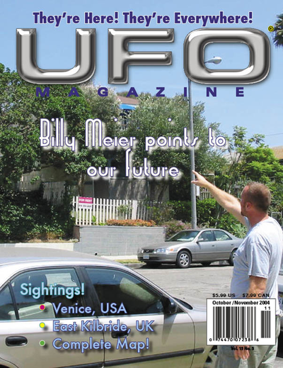 Cover of UFO Magazine, Volume 19, No. 5