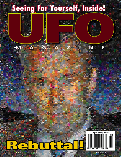 Cover of UFO Magazine, Volume 20, No. 2
