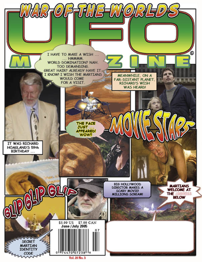 Cover of UFO Magazine, Volume 20, No. 3