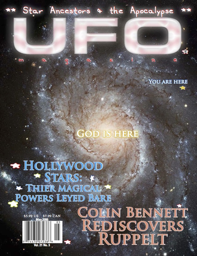 Cover of UFO Magazine, Volume 21, No. 3