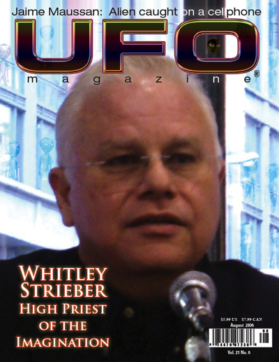 Cover of UFO Magazine, Volume 21, No. 6
