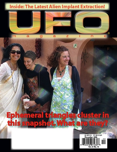 Cover of UFO Magazine, Volume 21, No. 10