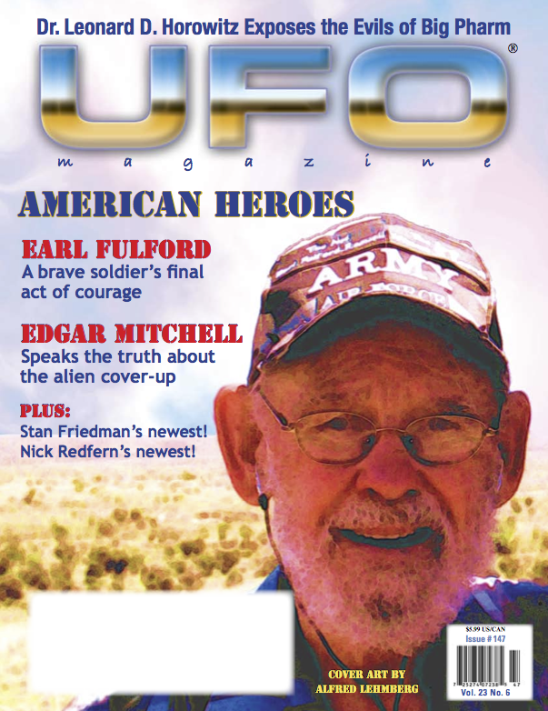 Cover of UFO Magazine, Volume 23, No. 6