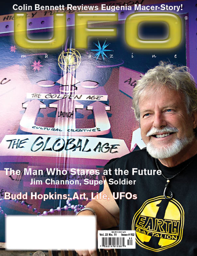 Cover of UFO Magazine, Volume 23, No. 11