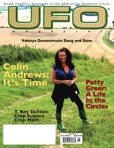 Cover of UFO Magazine, Volume 24, No. 2