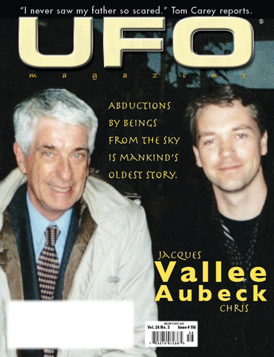 Cover of UFO Magazine, Volume 24, No. 3